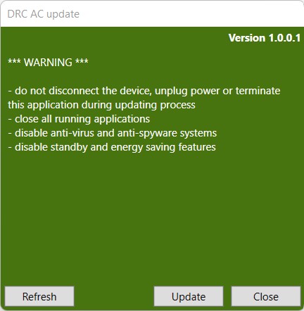 DRC AC – Audison