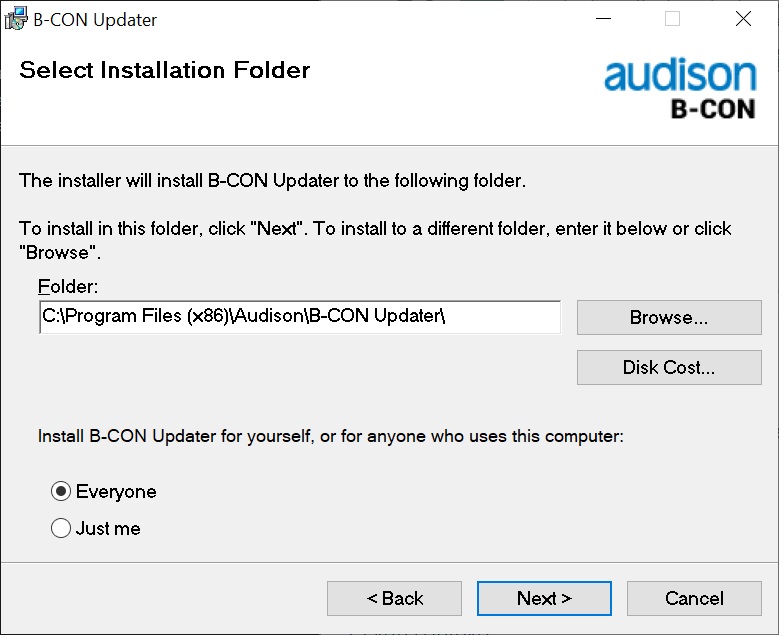 11. FIRMWARE/BLUETOOTH UPGRADE OF THE B-CON – Audison 11. FIRMWARE/BLUETOOTH UPGRADE OF THE B-CON – Audison