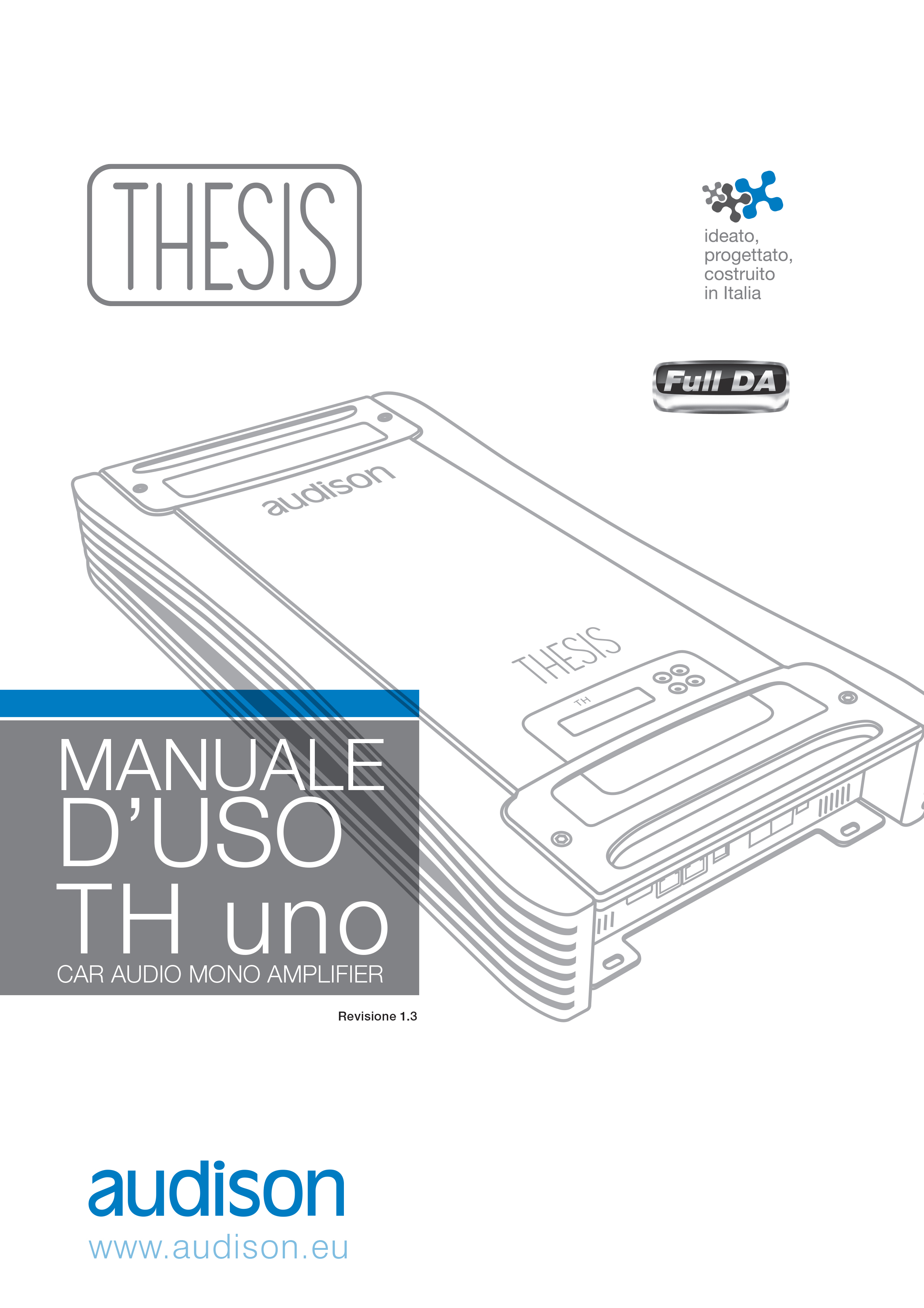 Download TH uno Manual Audison