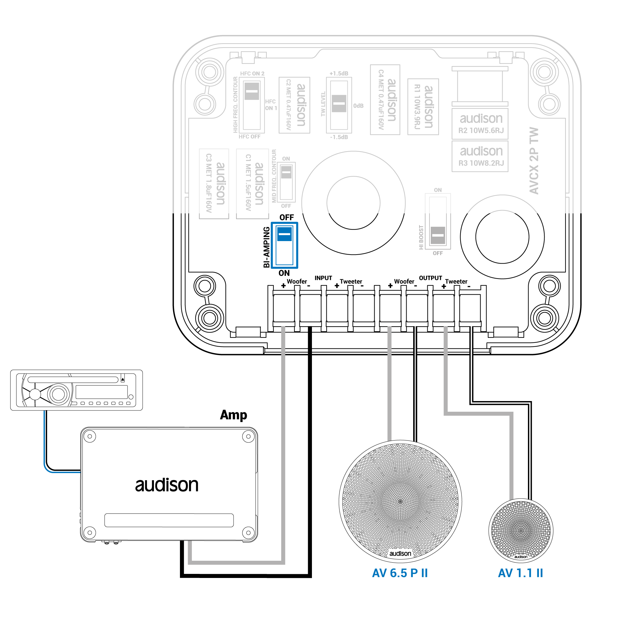 Manuale_VOCE-II_collegamenti-crossover-AVK-6-P-II_Biamping-OFF.png
